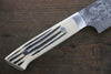 Takeshi Saji R2/SG2 Black Damascus Sujihiki Japanese Knife 270mm Cow Bone Handle - Japanny - Best Japanese Knife