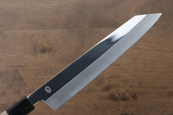 Choyo Silver Steel No.3 Mirrored Finish Kiritsuke Gyuto 240mm Magnolia Handle - Japanny - Best Japanese Knife