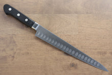  Seisuke Swedish Steel-stn Sujihiki Salmon 240mm Black Pakka wood Handle - Japanny - Best Japanese Knife