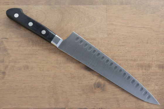 Seisuke Swedish Steel-stn Gyuto Salmon  210mm Black Pakka wood Handle - Japanny - Best Japanese Knife