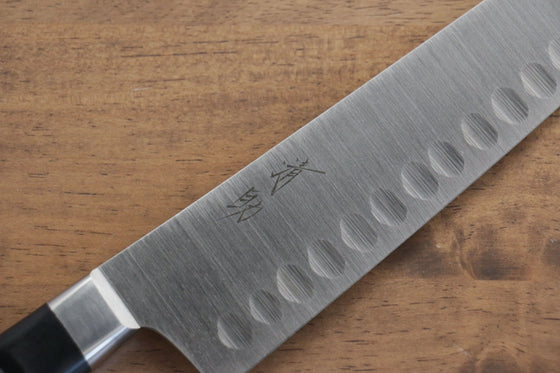 Seisuke Swedish Steel-stn Gyuto Salmon  210mm Black Pakka wood Handle - Japanny - Best Japanese Knife