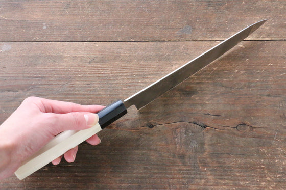 Sakai Takayuki Grand Chef Grand Chef Swedish Steel-stn Petty-Utility  180mm Magnolia Handle - Japanny - Best Japanese Knife