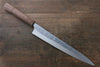 Yu Kurosaki Raijin Cobalt Special Steel Hammered Sujihiki  270mm Walnut Handle - Japanny - Best Japanese Knife