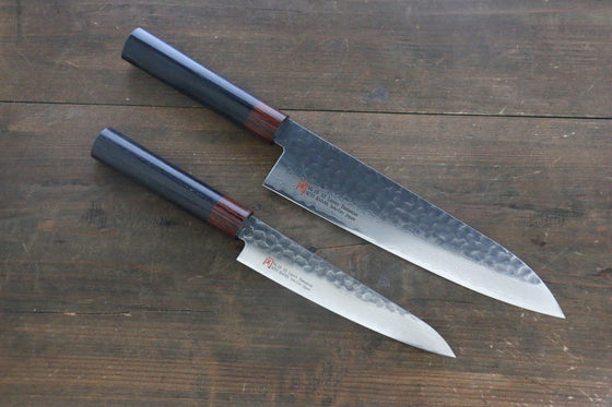 Iseya VG10 33 Layer Damascus Japanese Petty 150mm and Gyuto 210mm Set –  Japanny x Seisuke Knife