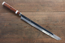  Sakai Takayuki Silver Steel No.3 Takohiki  300mm Desert Ironwood Handle - Japanny - Best Japanese Knife