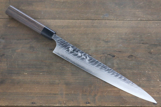 Yu Kurosaki Fujin VG10 Damascus Sujihiki Japanese Chef Knife 270mm - Japanny - Best Japanese Knife