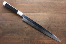  Sakai Takayuki Ginryu Honyaki Swedish Steel Mirrored Finish Yanagiba 300mm Ebony Wood Handle with Sheath - Japanny - Best Japanese Knife