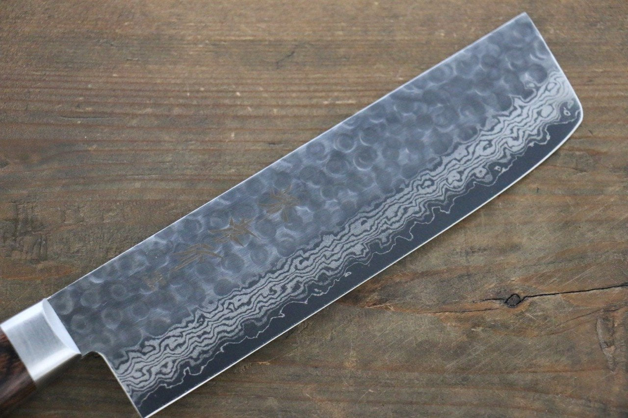 Sakai Takayuki VG10 17 Layer Damascus Nakiri Japanese Knife 160mm (Super Deal) - Japanny - Best Japanese Knife