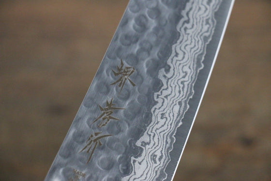Sakai Takayuki VG10 17 Layer Damascus Santoku Japanese Knife 180mm - Japanny - Best Japanese Knife
