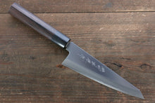  Hideo Kitaoka Blue Steel No.2 Honesuki Boning Japanese Knife 150mm Shitan Handle - Japanny - Best Japanese Knife