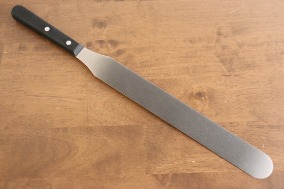 WUSTHOF Stainless Steel Palette knife  300mm Black Plastic Handle - Japanny - Best Japanese Knife