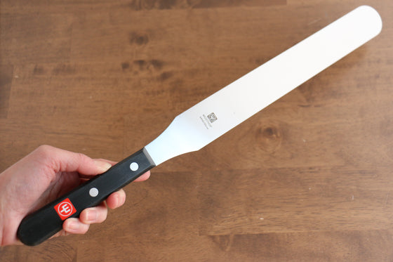 WUSTHOF Stainless Steel Palette knife  300mm Black Plastic Handle - Japanny - Best Japanese Knife