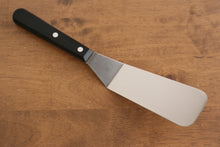  WUSTHOF Stainless Steel Turner 120mm Black Plastic Handle - Japanny - Best Japanese Knife