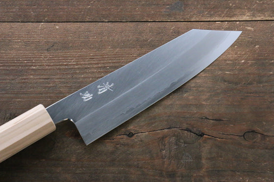 Seisuke Silver Steel No.3 Bunka 165mm Cherry Blossoms Handle - Japanny - Best Japanese Knife