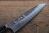 Yu Kurosaki Blue Super Hammered Gyuto Japanese Knife 180mm Shitan Handle - Japanny - Best Japanese Knife