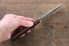 Seisuke Silver Steel No.3 Paring 85mm Lacquered Handle - Japanny - Best Japanese Knife