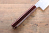Seisuke Silver Steel No.3 Santoku 165mm Lacquered Handle - Japanny - Best Japanese Knife
