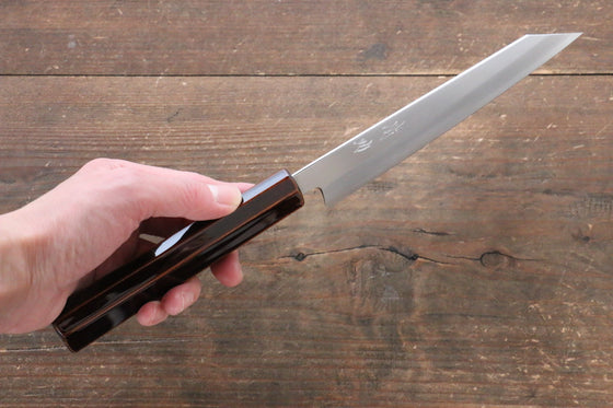 Seisuke Silver Steel No.3 Kiritsuke Petty-Utility Japanese Knife 150mm Lacquered Handle - Japanny - Best Japanese Knife