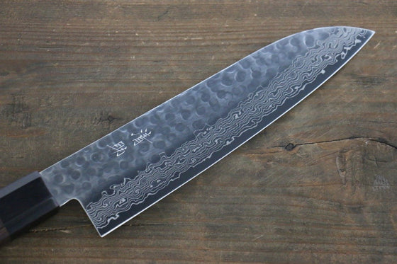 Seisuke AUS10 Santoku  180mm Shitan Handle - Japanny - Best Japanese Knife