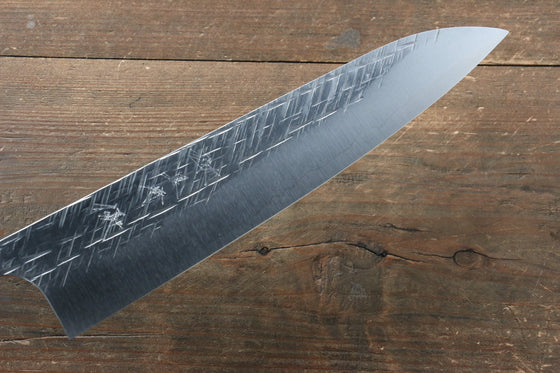 Yu Kurosaki Raijin Cobalt Special Steel Hammered Gyuto Japanese Knife 240mm Walnut Handle - Japanny - Best Japanese Knife