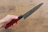 Yoshimi Kato VG10 Damascus Gyuto 210mm Red Lacquered Handle - Japanny - Best Japanese Knife