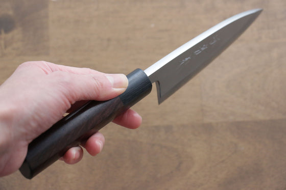 Jikko White Steel No.2 Deba 135mm Shitan Handle - Japanny - Best Japanese Knife