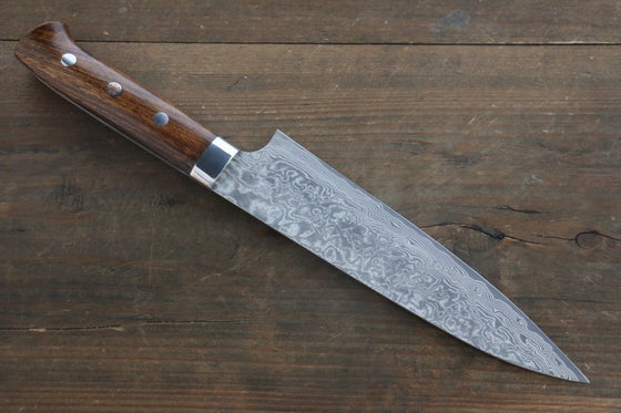 Takeshi Saji R2/SG2 Diamond Finish Gyuto Japanese Knife 180mm Ironwood Handle - Japanny - Best Japanese Knife