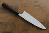Jikko White Steel No.2 Deba 210mm Shitan Handle - Japanny - Best Japanese Knife
