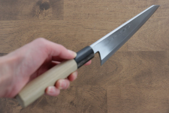 Sakai Takayuki Tokujyo White Steel No.2 Honesuki Boning 150mm Magnolia Handle - Japanny - Best Japanese Knife