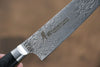 Sakai Takayuki Coreless Damascus Petty-Utility 120mm Black Micarta Handle - Japanny - Best Japanese Knife