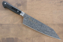  Sakai Takayuki Coreless Damascus Kengata Gyuto 190mm Black Micarta Handle - Japanny - Best Japanese Knife