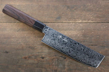  Seisuke AUS10 Damascus Nakiri 165mm Shitan Handle - Japanny - Best Japanese Knife