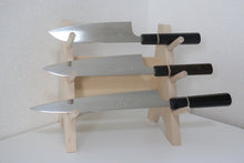  Sakai Takayuki Knife tower rack for 3 knives - Japanny - Best Japanese Knife