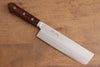 Seisuke VG1 Kasumitogi Nakiri 165mm Mahogany Handle - Japanny - Best Japanese Knife