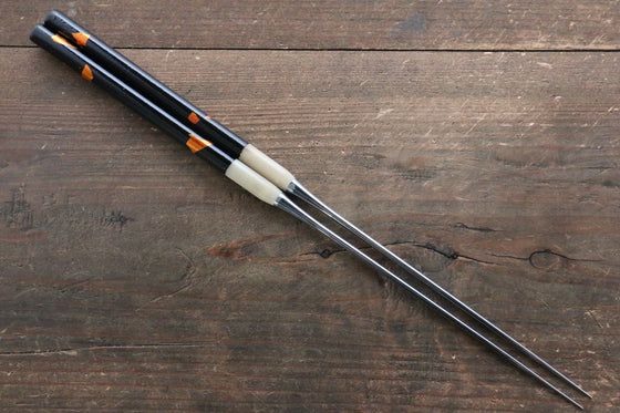 Moribashi Cooking Chopstick Black 165mm - Japanny - Best Japanese Knife