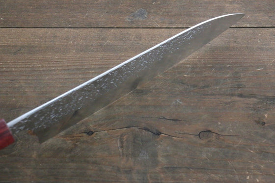 Yu Kurosaki Shizuku R2/SG Hammered Gyuto Japanese Chef Knife 210mm American Cherry Handle - Japanny - Best Japanese Knife