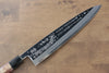 Sakai Takayuki Rinka Silver Steel No.3 Mirrored Finish Mioroshi Deba 270mm Lacquered Handle with Sheath - Japanny - Best Japanese Knife