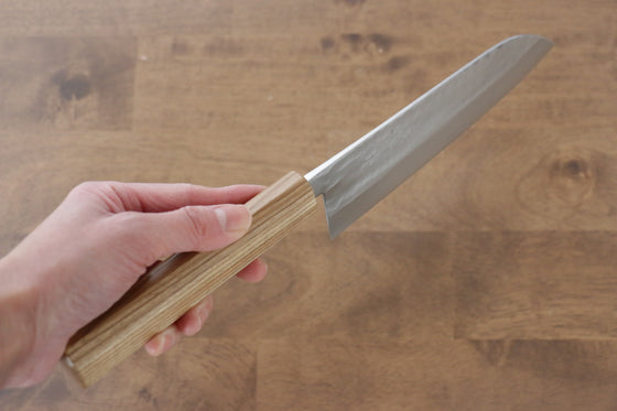 Kunihira VG1 Hammered Santoku 170mm Enju Handle - Japanny - Best Japanese Knife