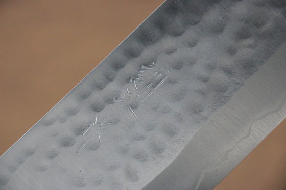 Kunihira VG1 Hammered Nakiri 165mm Enju Handle - Japanny - Best Japanese Knife