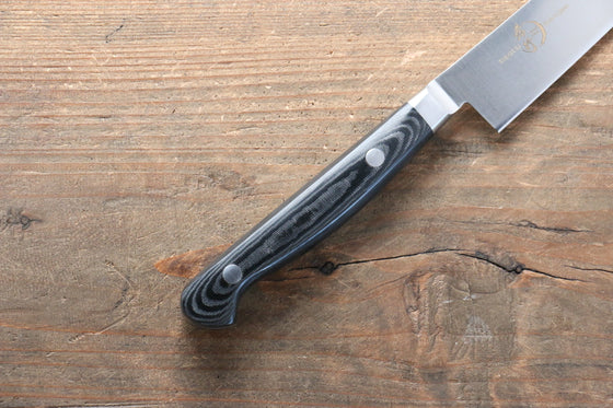 Sakai Takayuki Grand Chef Grand Chef Stainless Steel Petty-Utility 150mm Black Micarta Handle - Japanny - Best Japanese Knife