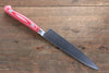 Sakai Takayuki Grand Chef Grand Chef Swedish Steel-stn Petty-Utility  150mm Red Micarta Handle - Japanny - Best Japanese Knife