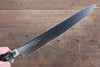 Sakai Takayuki Grand Chef Grand Chef Stainless Steel Sujihiki Japanese Knife 240mm Green Micarta Handle - Japanny - Best Japanese Knife
