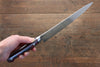 Sakai Takayuki Grand Chef Grand Chef Swedish Steel-stn Sujihiki  240mm Brown Micarta Handle - Japanny - Best Japanese Knife