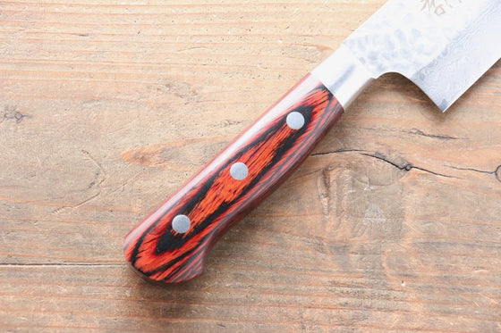 Sakai Takayuki VG10 33 Layer Damascus Butcher Japanese Knife 210mm Mahogany Pakka wood Handle (Super Deal) - Japanny - Best Japanese Knife