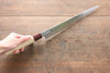 Sakai Takayuki VG10 33 Layer Damascus Sujihiki 240mm Keyaki (Japanese Elm) Handle - Japanny - Best Japanese Knife