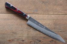  Yoshimi Kato Blue Super Kurouchi Petty-Utility Japanese Knife 150mm Pakka wood Handle - Japanny - Best Japanese Knife