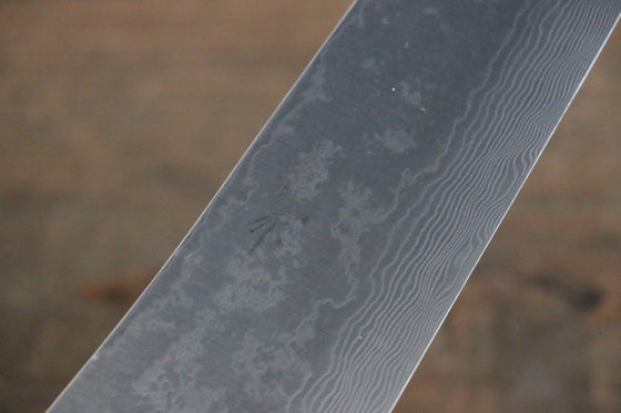 Takeshi Saji Coreless Damascus Gyuto  240mm Black Micarta Handle - Japanny - Best Japanese Knife