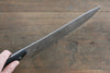 Takeshi Saji Coreless Damascus Gyuto Japanese Knife 240mm Black Micarta Handle - Japanny - Best Japanese Knife