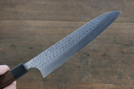 Yoshimi Kato Silver Steel No.3 Hammered Gyuto Japanese Chef Knife 210mm with Ironwood Handle - Japanny - Best Japanese Knife