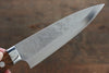 Takeshi Saji SRS13 Hammered Petty-Utility  130mm Ironwood Handle - Japanny - Best Japanese Knife